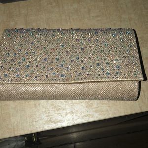 Sparkling pink purse